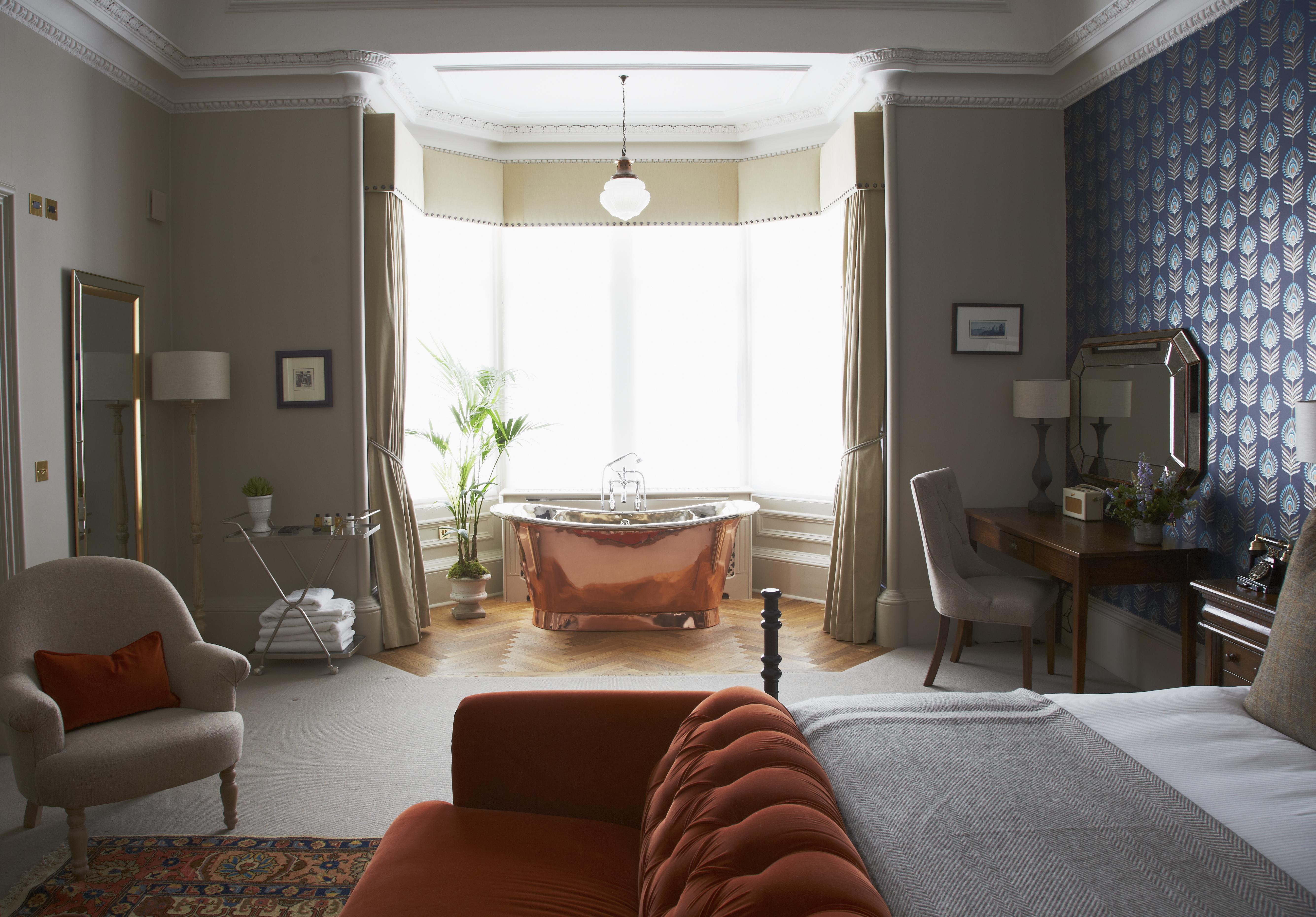 The Roseate Edinburgh - Small Luxury Hotels Of The World Εξωτερικό φωτογραφία A suite at the hotel
